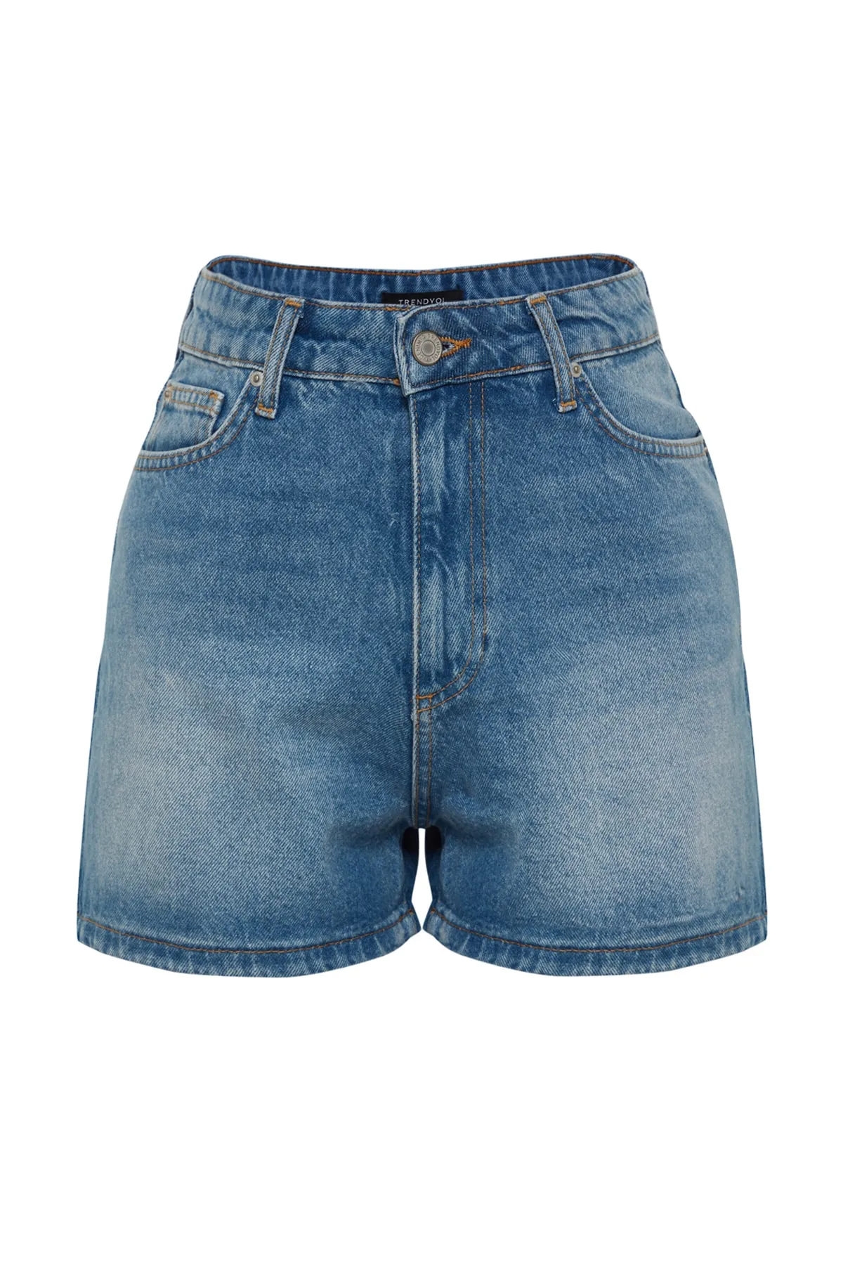 Trendyol Collection  Blaue Jeansshorts und Bermuda TWOSS23SR00199