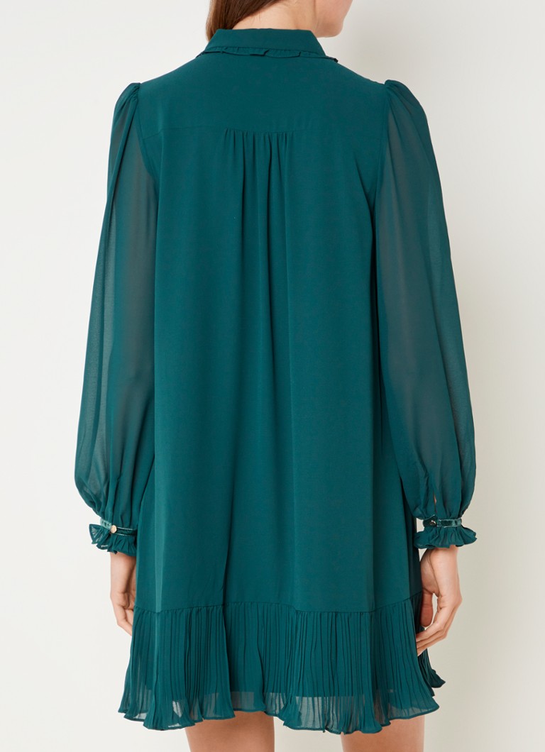 Rochie-tunică Phase Eight April cu volane semi-transparente