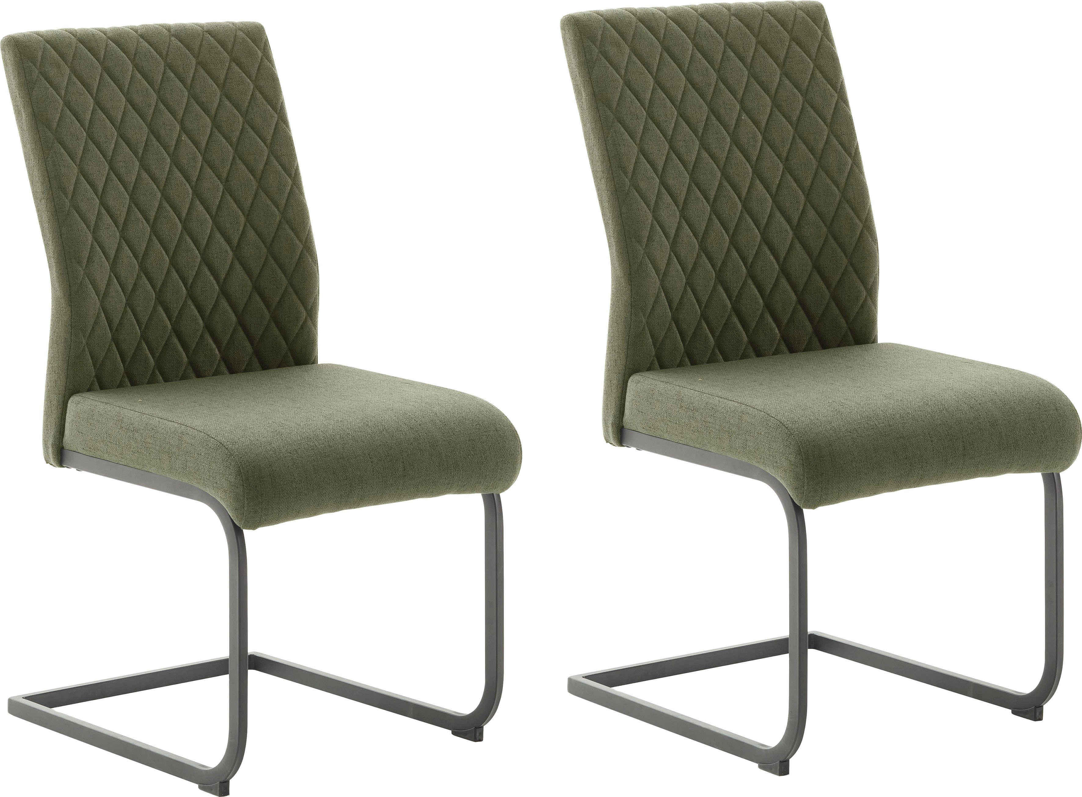 MCA furniture Freischwinger Asti, 150kg belastbar mit Aqua Resistant Bezug