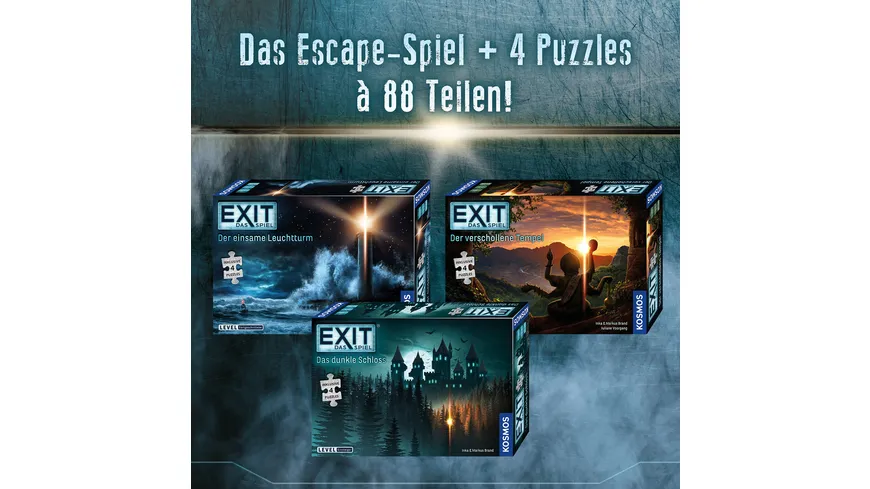 KOSMOS - EXIT - Das Spiel + Puzzle: Das dunkle Schloss