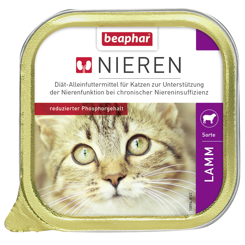 Beaphar Nierendiät Beaphar Nierendiät 16x100g Lamm