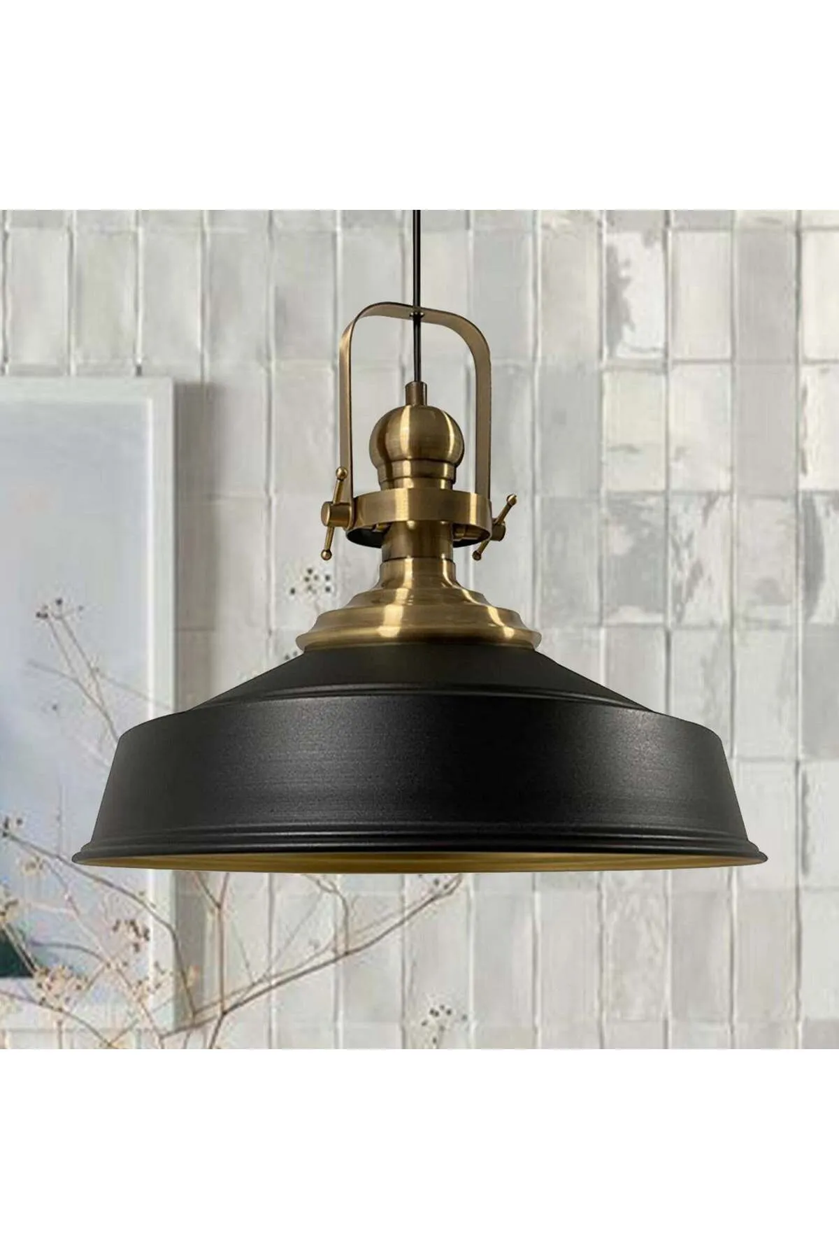 Bamyum  Vintage Pendelleuchte Metall