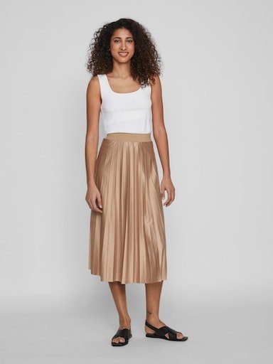Vila Plisseerock VINITBAN SKIRT - NOOS