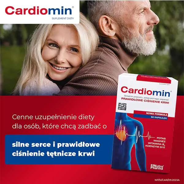 Cardiomin, proizvod za podršku cirkulatornom sistemu, tablete