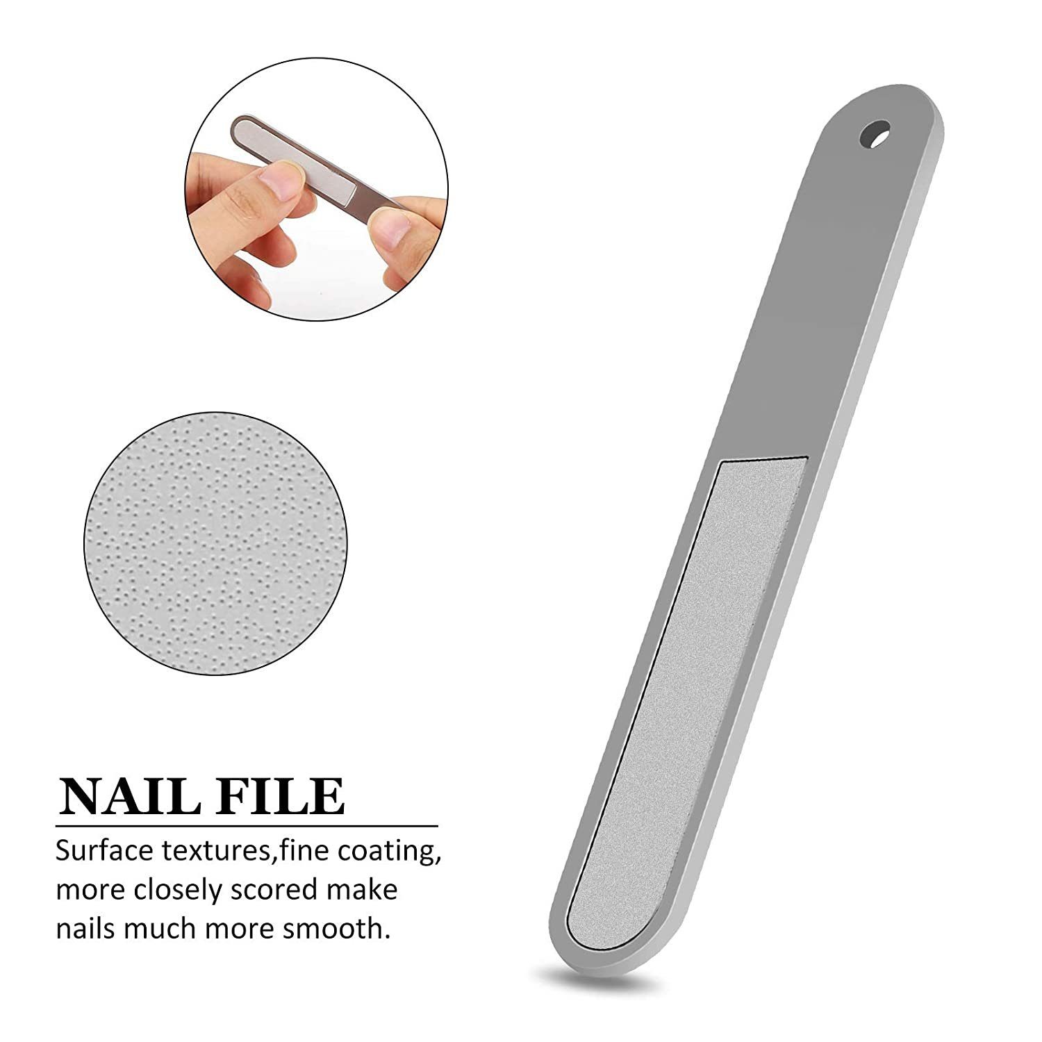 MORRENT Nagelknipser Nagelknipser Groß, Für Fußnägel Fingernägel,für dicke Nägel,Edelstahl, 2er-set, hoch edelstahl