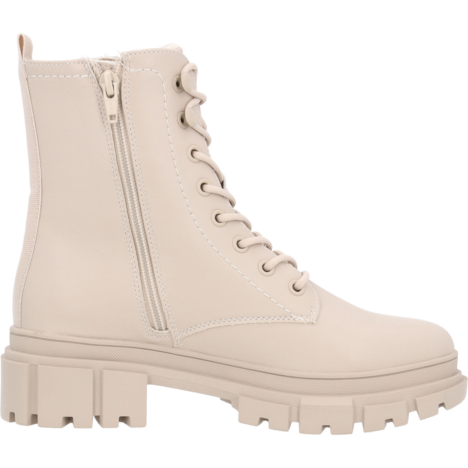 s. Oliver 25214, Schnürstiefeletten, Damen, Ivory