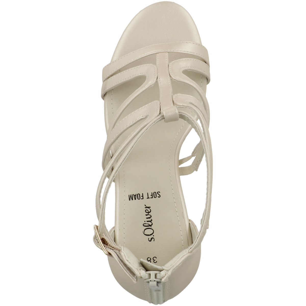 s.Oliver 5-28306-38 Sandaletten creme