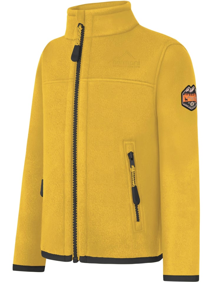 Normani Outdoor Sports Kinder Fleecejacke Venetie in Yellow günstig kaufen