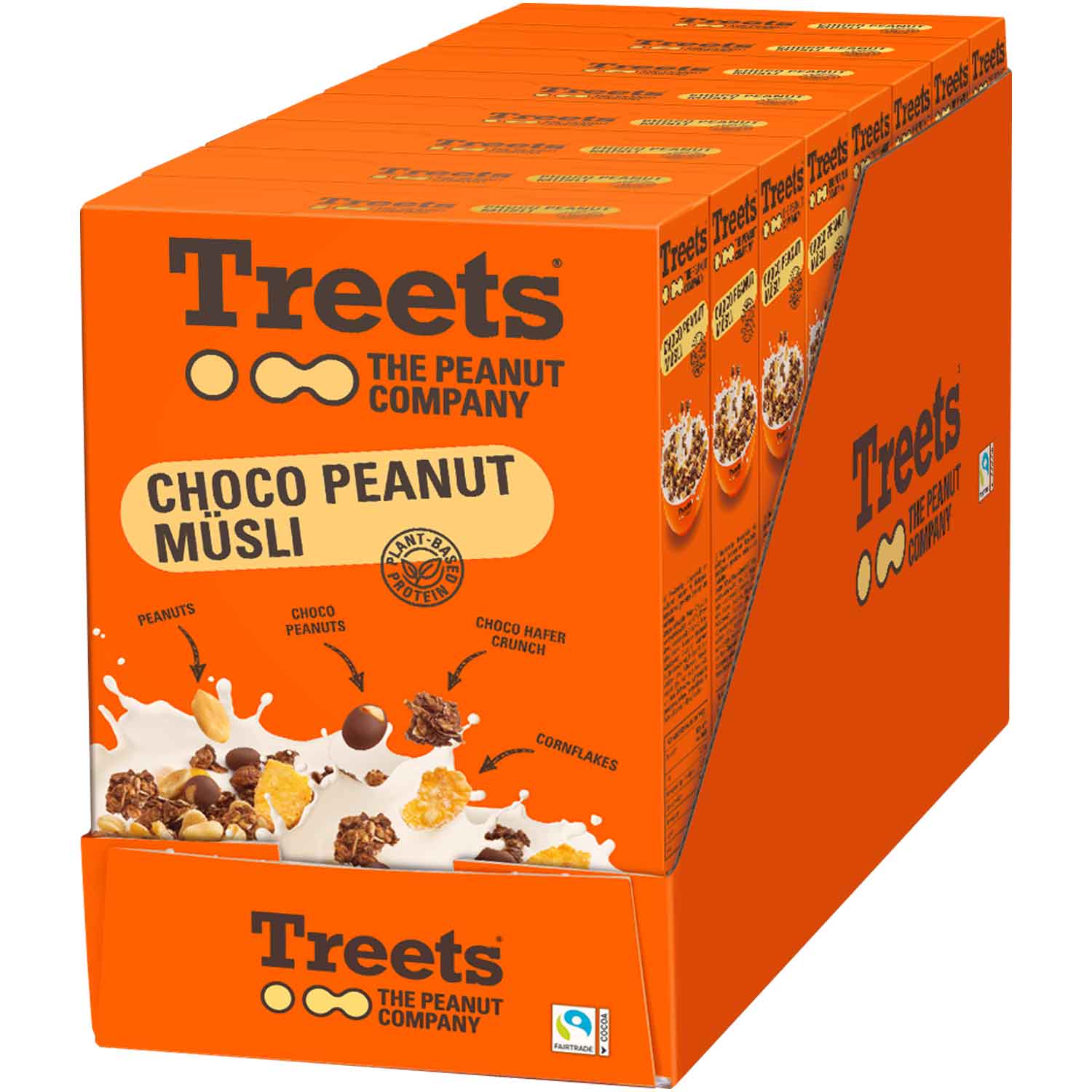 Treets - The Peanut Company Choco Peanut Müsli 400g