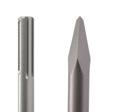 Dłuto punktowe SDS Max CB04001 Toolnation, szerokość i długość 280 mm