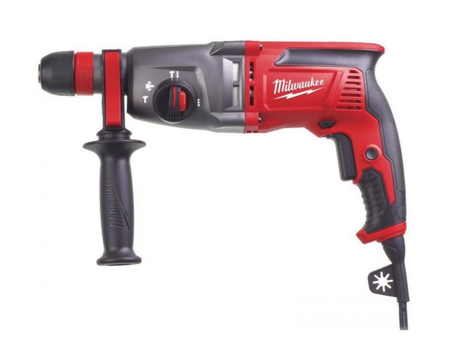 Milwaukee 4933464579 PH 26 TX SDS-Plus Bohrhammer 26 mm 3-Gang Fixtec 800W 2,4J