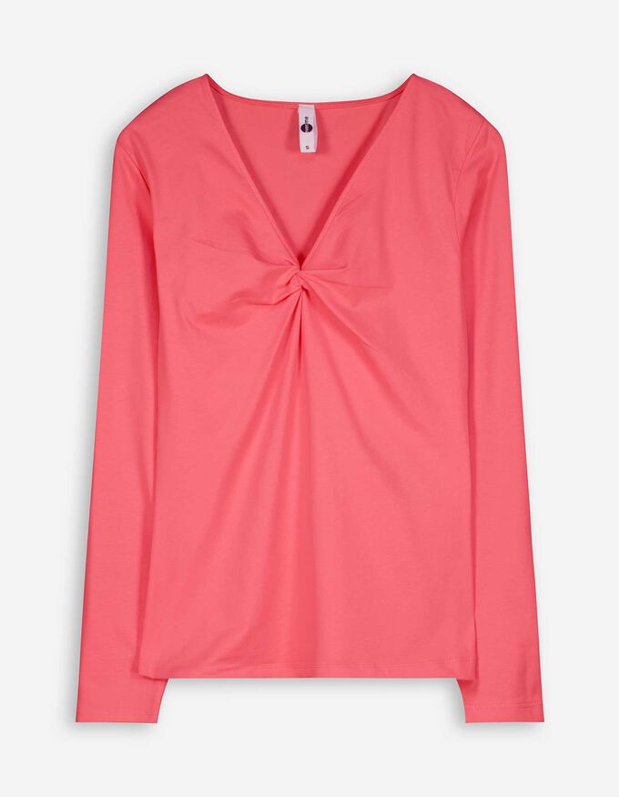 Langarmshirt - Knotendetail