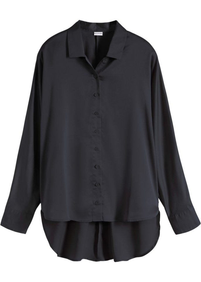 Satin-Bluse