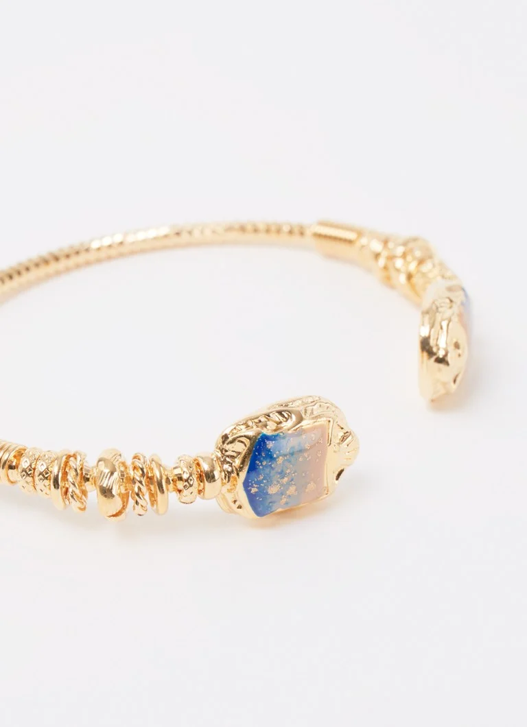 Gas Bijoux Duality Torsca bangle gilded