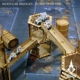 Modular Bridges: Riffled