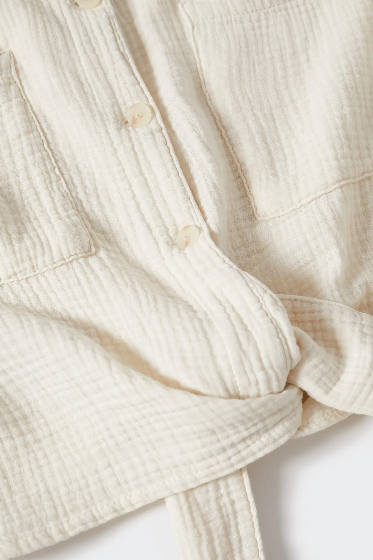 MANGO  Hemd - Ecru - Regular Fit