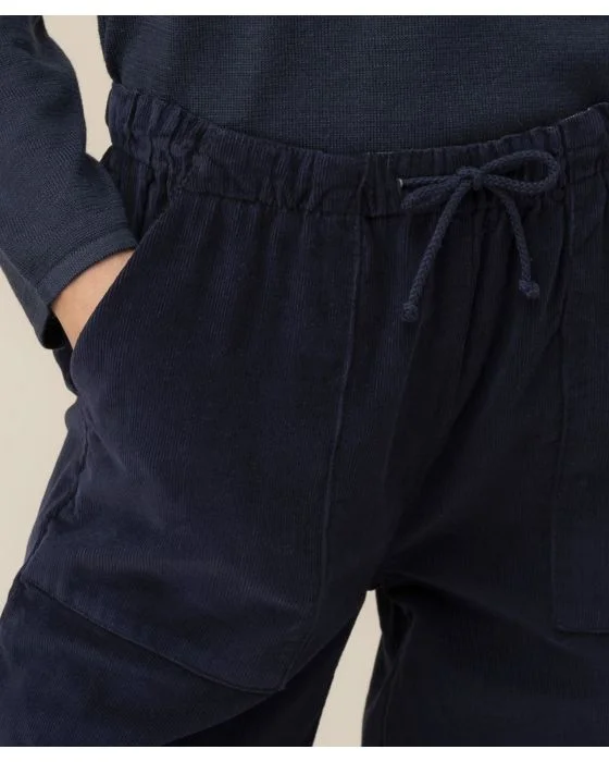 Pantalon velours fine côte
