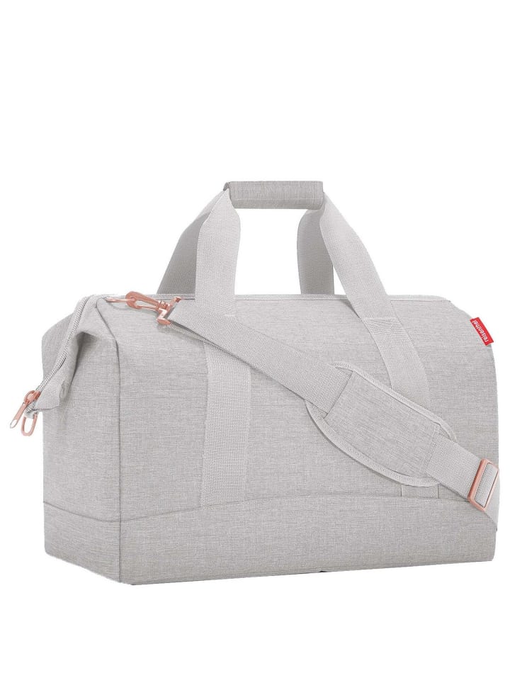 Reisenthel travelling allrounder L - Reisetasche 48 cm (glossy dots black) in sky rose günstig kaufen onesize
