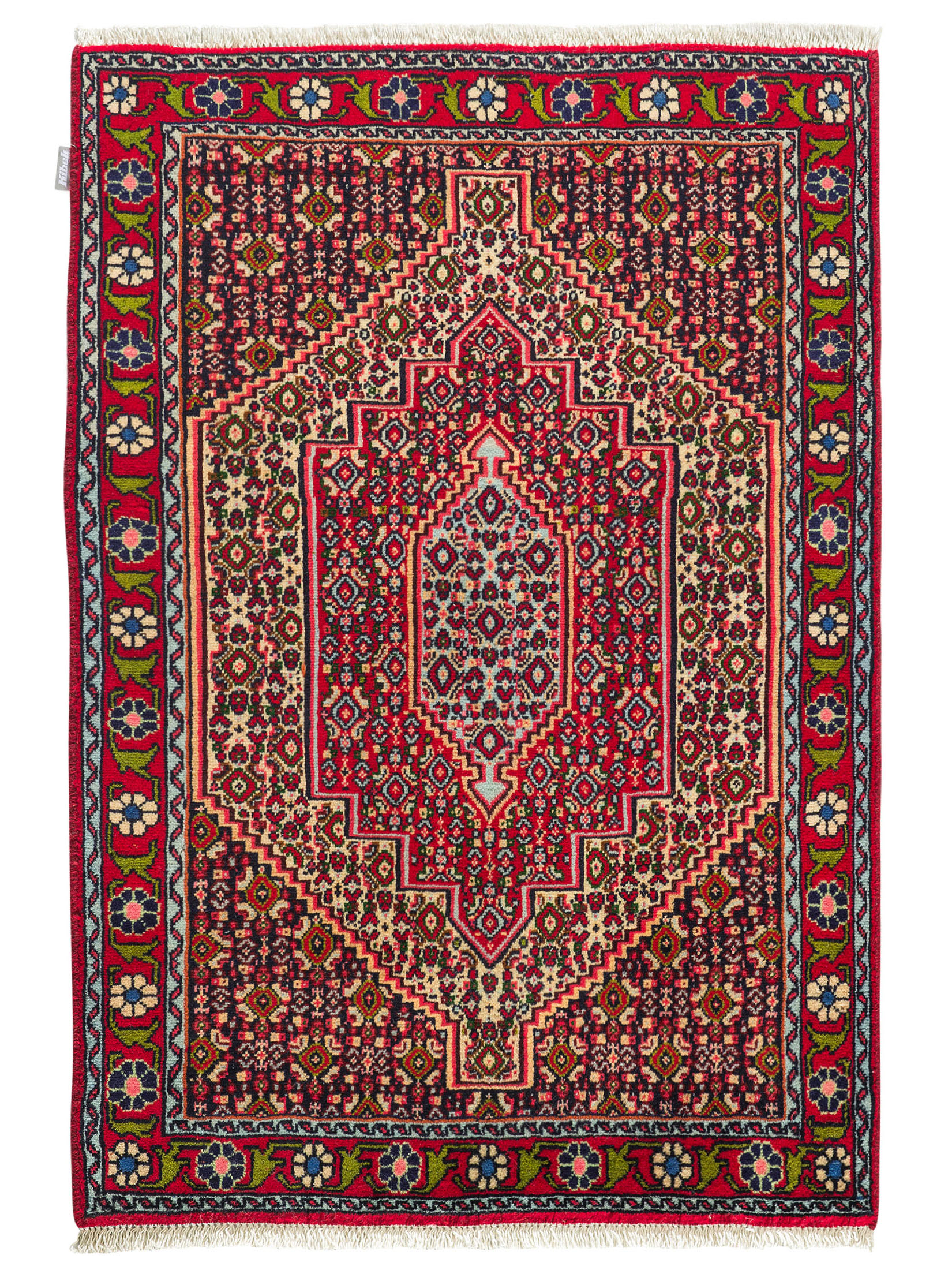 Senneh ca. 75 x 108 cm, Unikat / Einzelstück