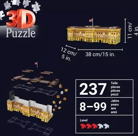 Ravensburger Buckingham Palace bei Nacht