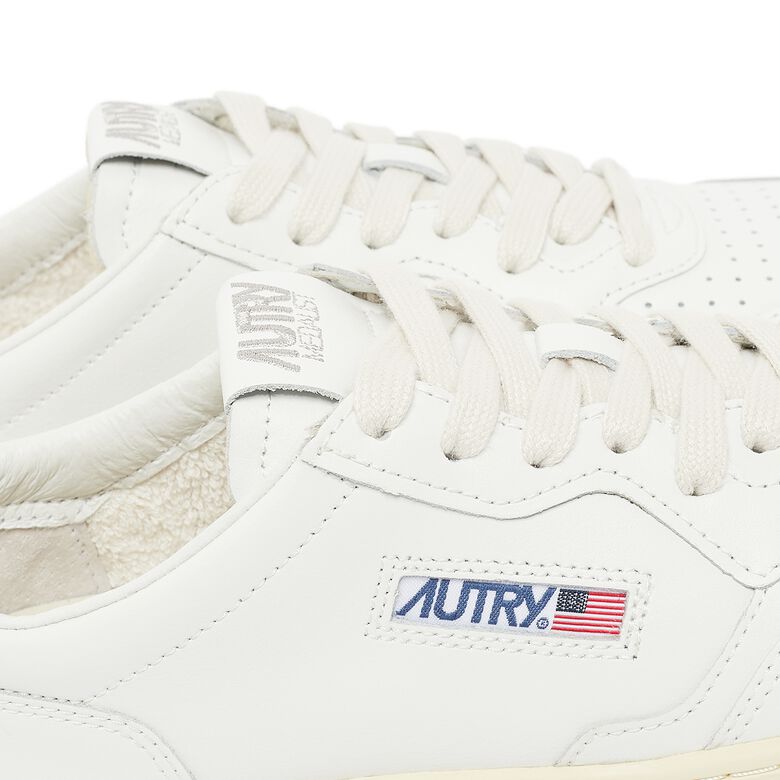Autry Wmns Medalist Low leat/leat wht/snap grn