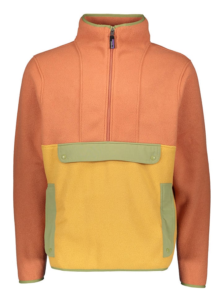 Patagonia Fleecepullover in Orange/ Gelb günstig kaufen