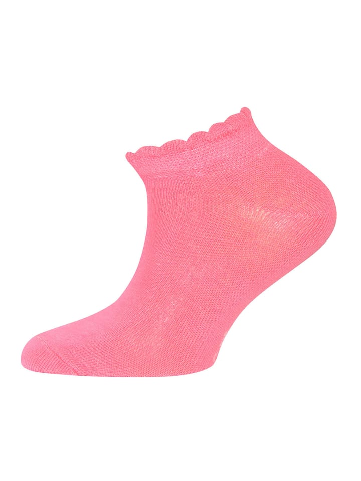 ewers 6er-Set Sneaker Socken 6er Pack Uni in rosa/pink günstig kaufen