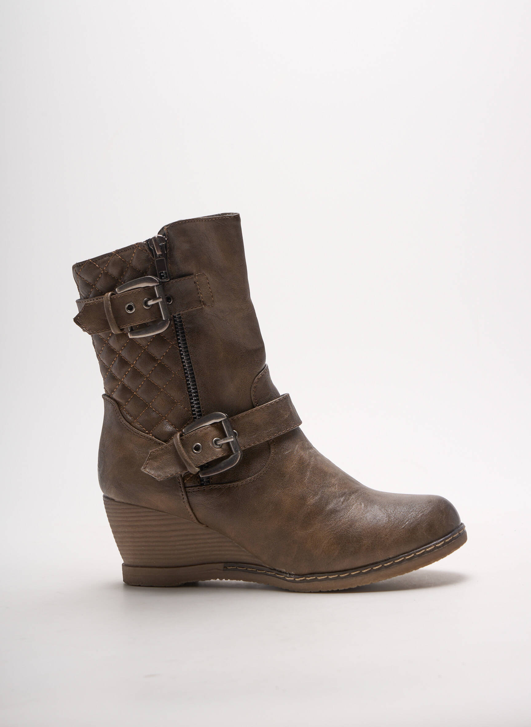 Elue Par Nous Bottines Femme couleur marron