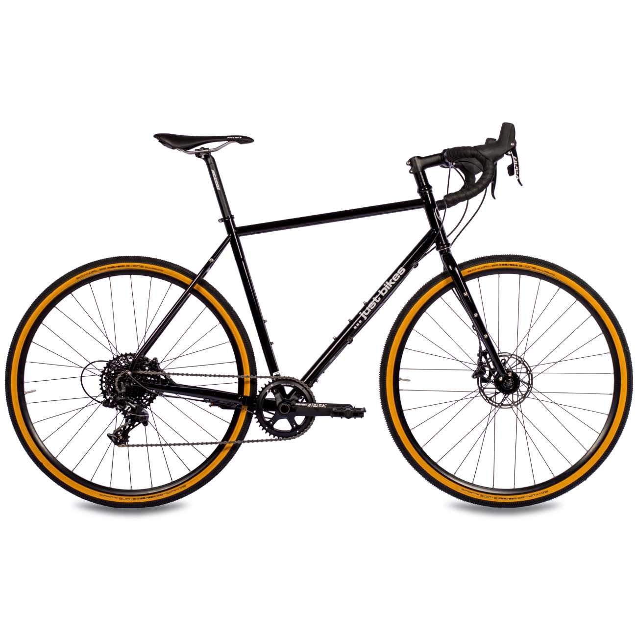 Airtracks Gravelbike Herren Gravel Bike 28 Zoll Fahrrad JB-02 Sram 1x 11 Gang Apex 1, Ritchey Komponenten - Schwarz - Rahmenhöhen 53cm - 57cm Modeljahr 2023