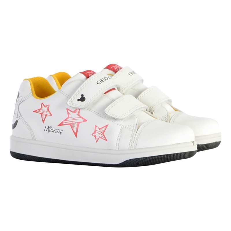 Baskets cuir New Flick Mickey