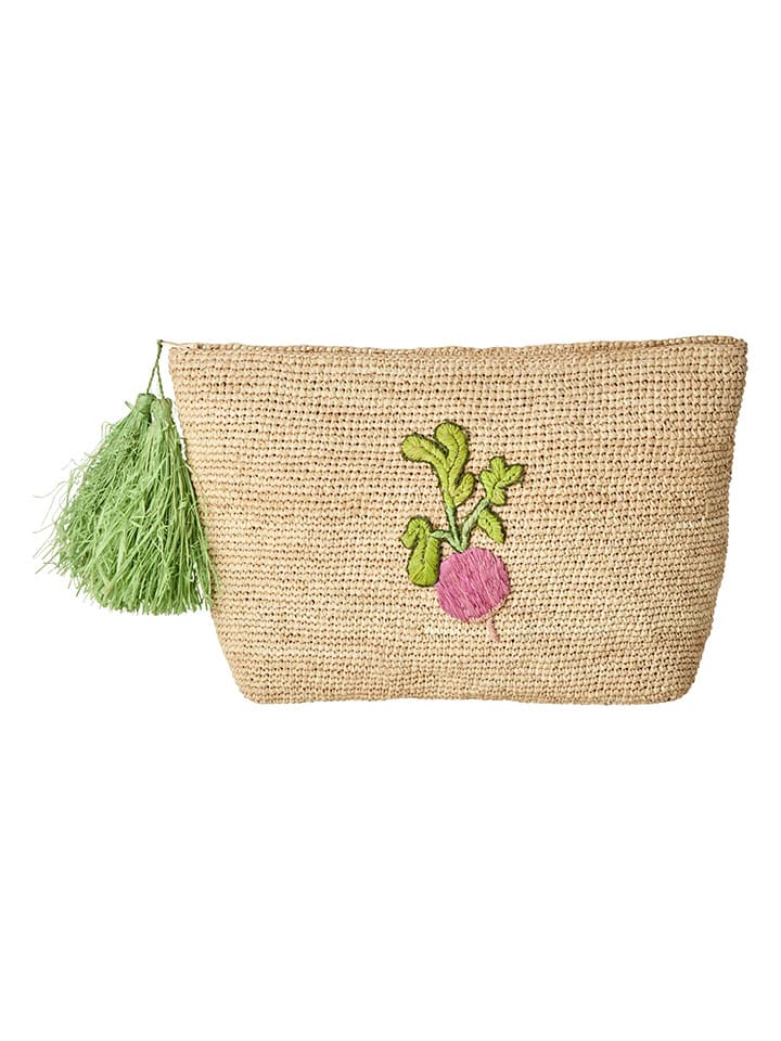 Rice Clutch in Hellbraun - (B)30 x (H)20 x (T)8 cm günstig kaufen onesize