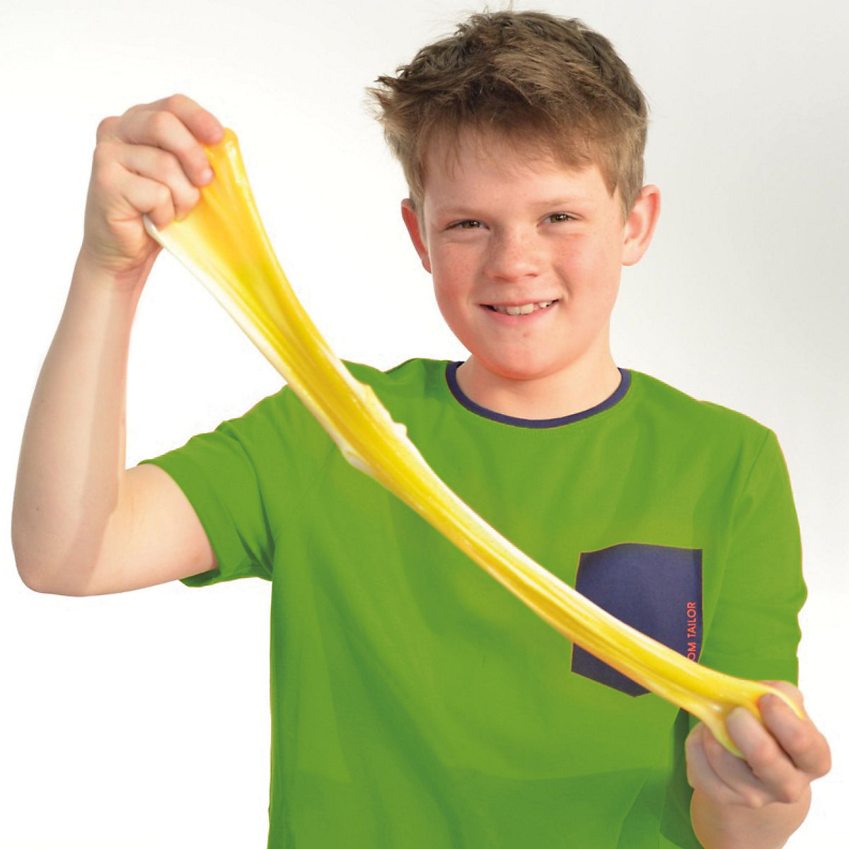 SLIMY® Original, Mega & Hybrid DREIERPACK - 3 x 45g Slime Spielmasse im Zip-Bag für farbenfrohen Knetspaß