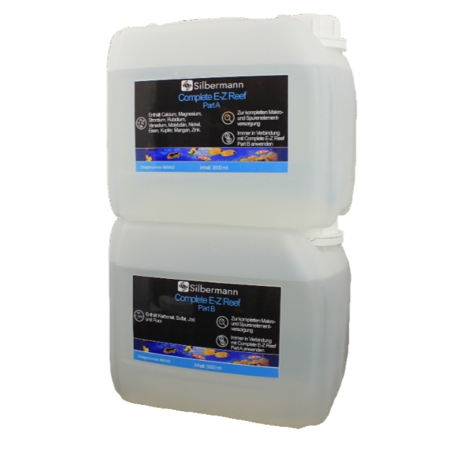 Silbermann Wasserpflege Silbermann Complete EZ Reef A+B - 2 x 3 Liter