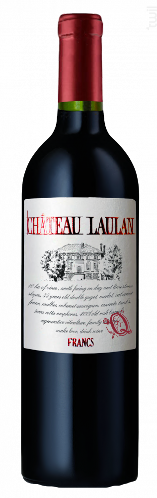 Quintessence Château Laulan Vin Rouge●Bordeaux-Côtes-de-Francs 2018 75cl