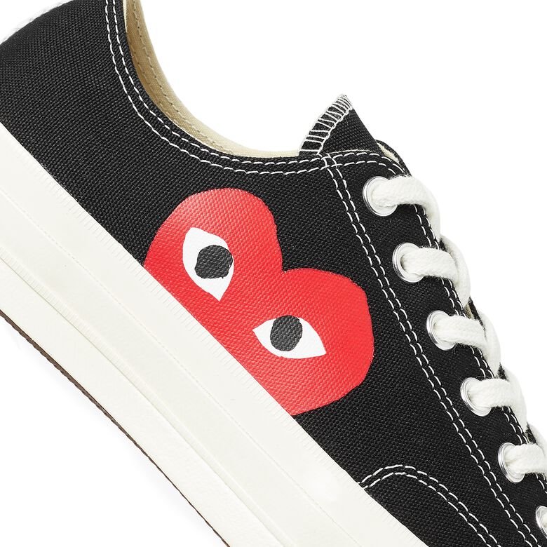 Comme des Garcons Play Chuck Taylor Low black