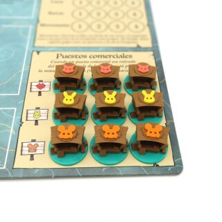 Upgrade Kit for Riverfolk Expansion - Root - 24 pieces
