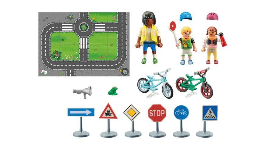 PLAYMOBIL 71332 - City Life - Fahrradparcours