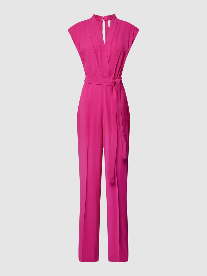 Jumpsuit mit Viskose-Anteil Modell 'SEVEN' in fuchsia