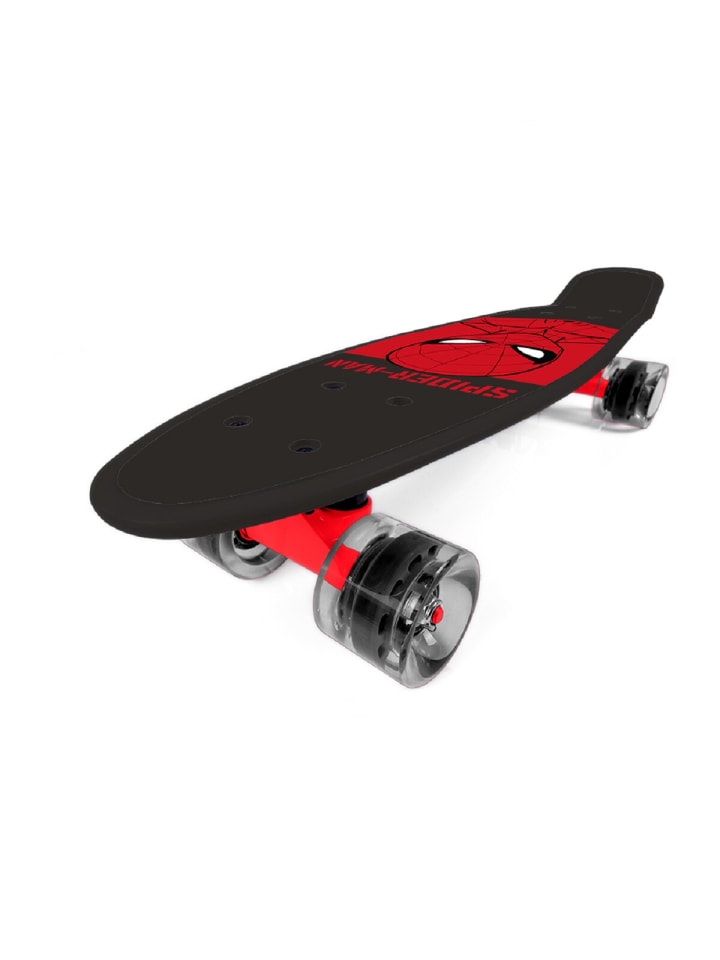 Spiderman Pennyboard Robustes Polypropylen und Polyurethanräder in Rot günstig kaufen 55 cm