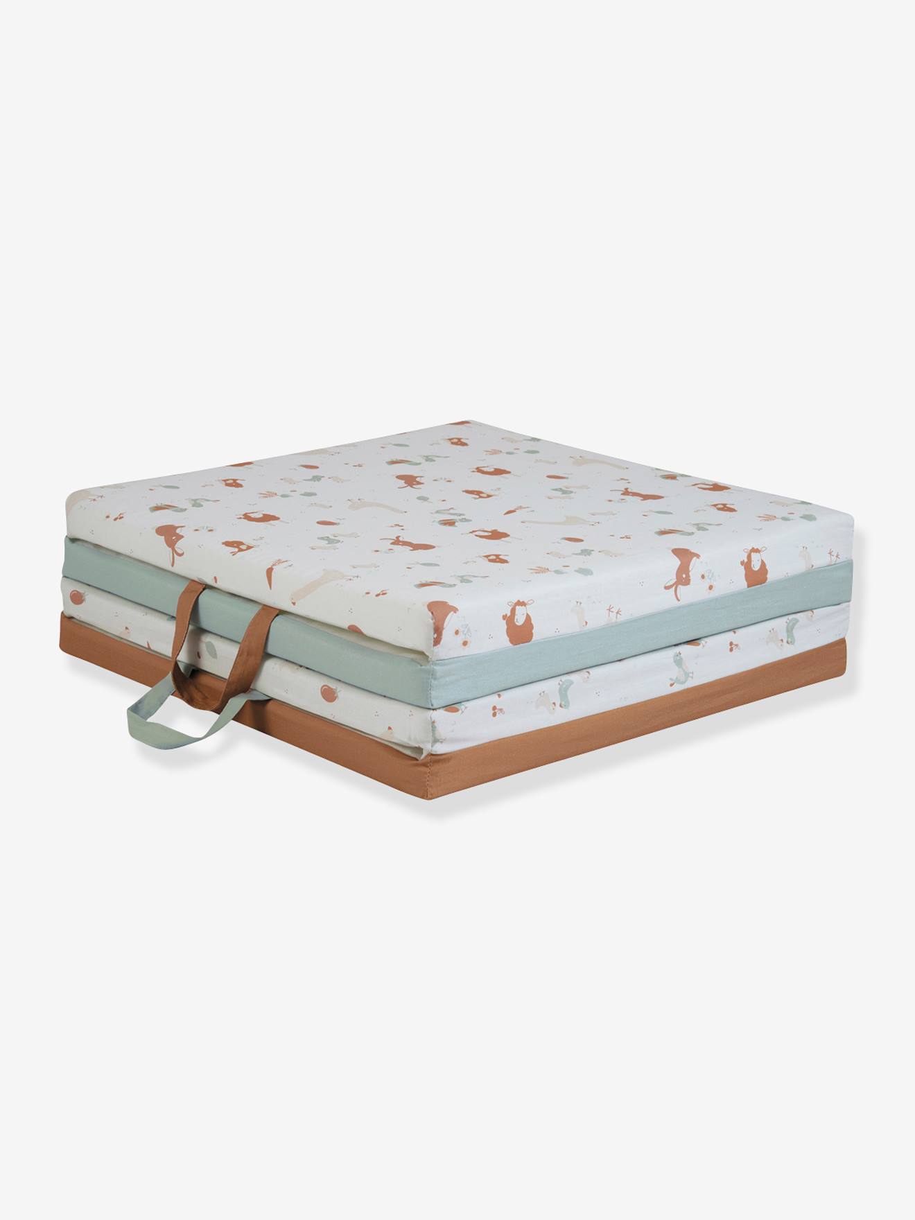 Matelas tapis malin Little Farmer TINÉO marron