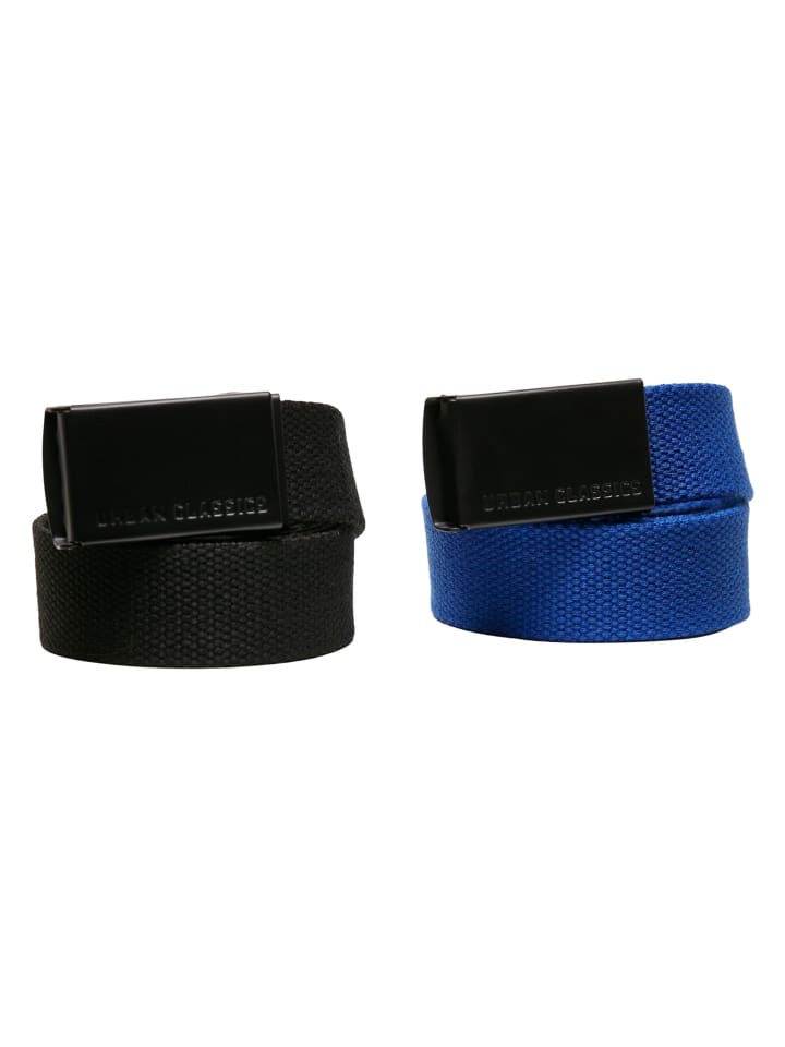 Urban Classics Urban Classics Gürtel in black blue günstig kaufen onesize