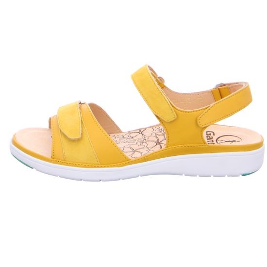 GANTER Komfort Sandalen gelb