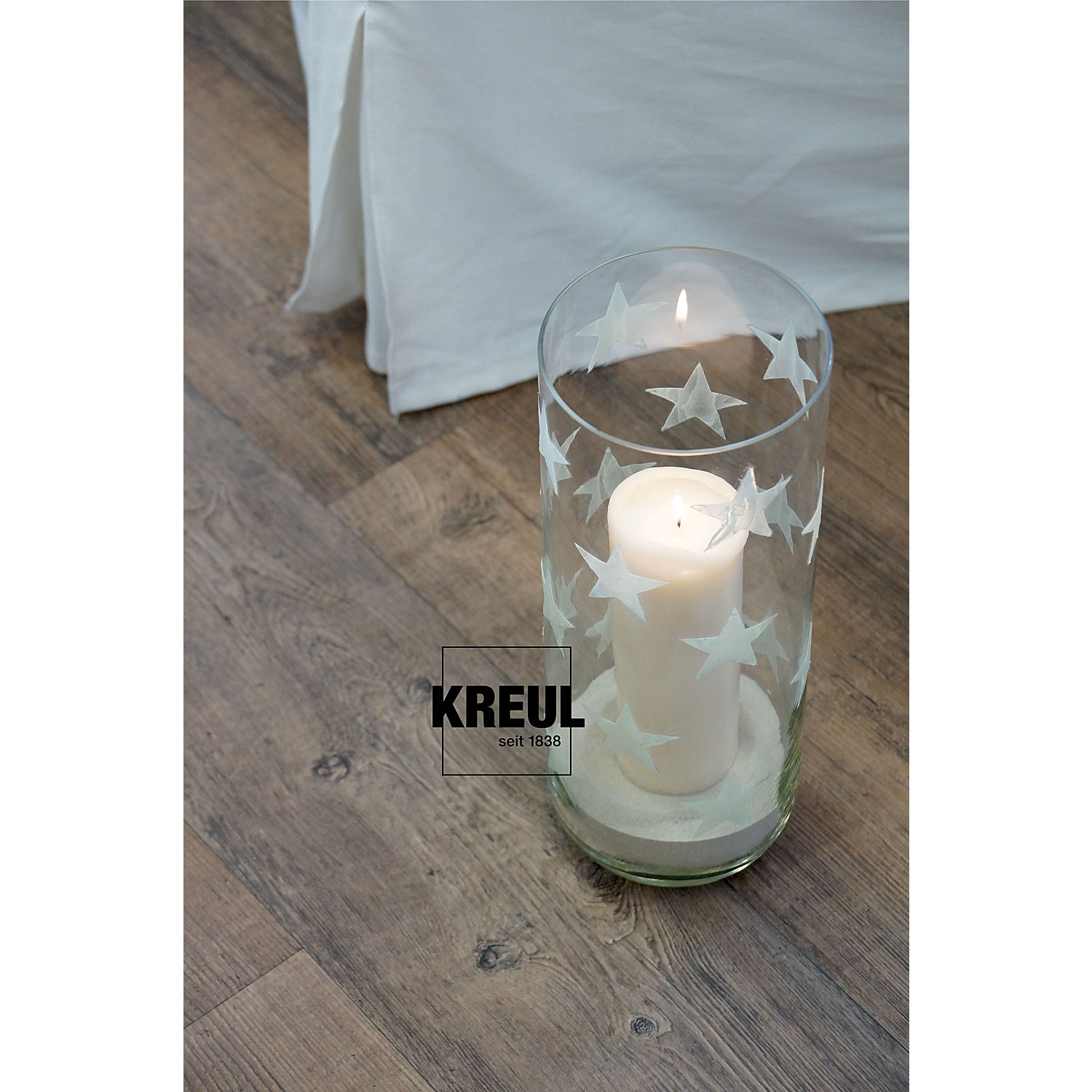 Acrylfarbe mit Nachtleuchteffekt, gelb, 150 ml