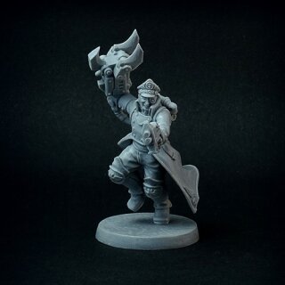 Mechanized Commissar (28 mm)