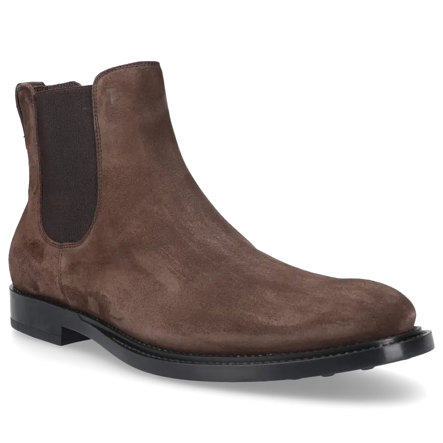 Tod's - Chelsea Boots M62C Veloursleder - braun
