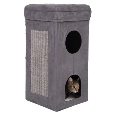 Faltbarer Katzenturm Soft’n Scratchy