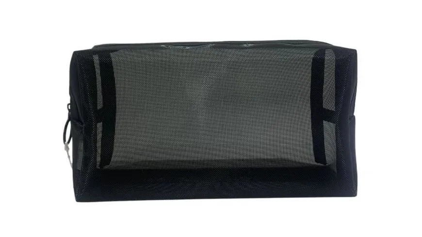 InCase Kosmetiktasche Mesh schwarz