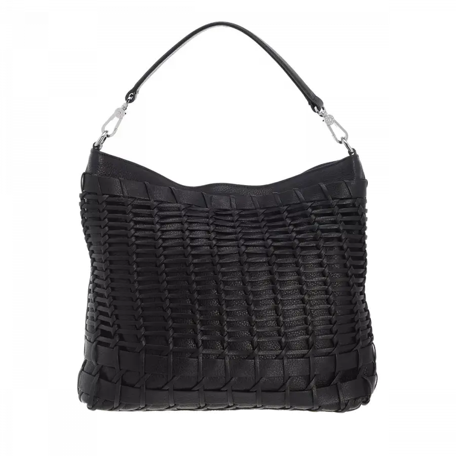 Abro - Abro Shoulder Bags Leder Black - schwarz