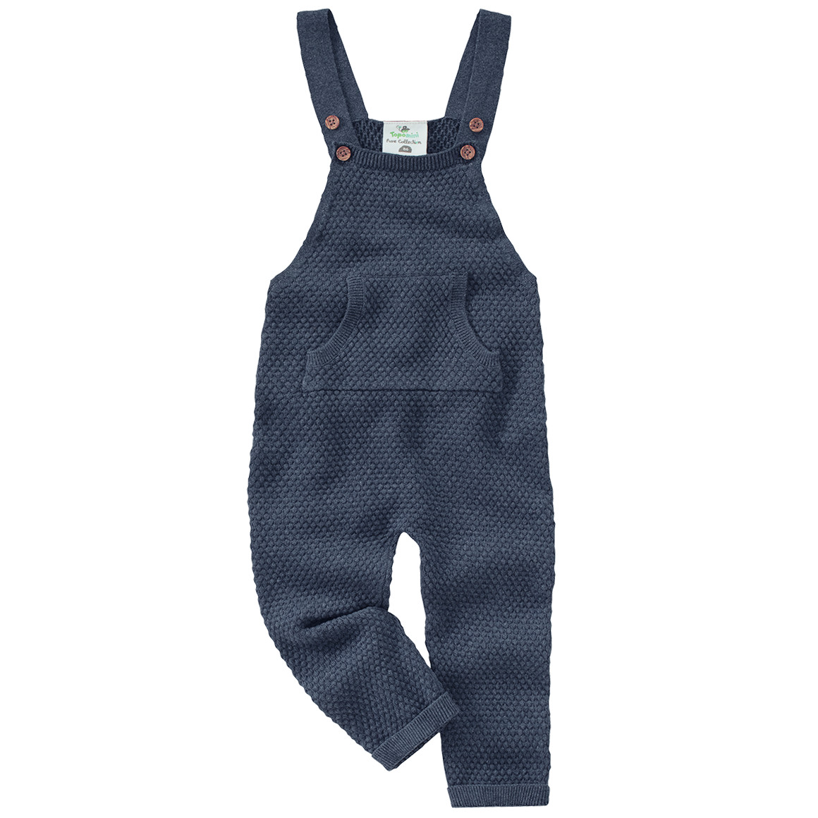 Baby Stricklatzhose mit Kängurutasche