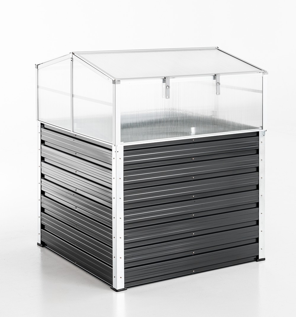 Powertec Garden Hochbeet - Anthrazit